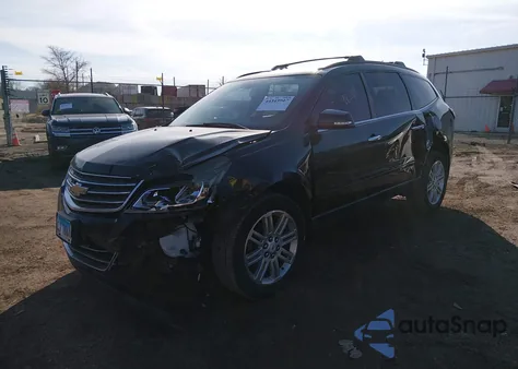 2015 Chevrolet Traverse Lt из США, поврежденный, VIN 1GNKRGKD8FJ295530